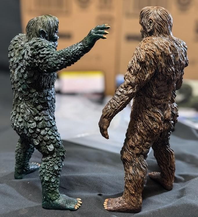 サンダ＆ガイラ怪獣番外地（バンダイプレミアム）ソフビフィギュア２体セット