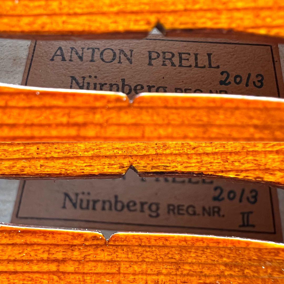 Anton Prell #Ⅱ ドイツ製バイオリンセット 2013年製