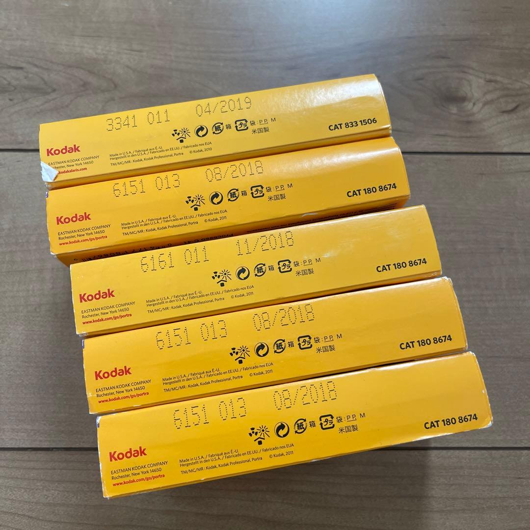 KODAK PORTRA 160 400 新品冷凍庫保管