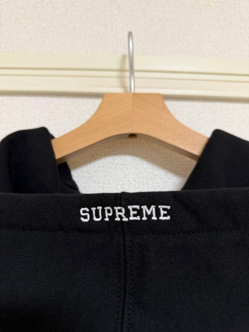 【希少サイズ】supreme Sロゴ ジップパーカー ブラック Sサイズ