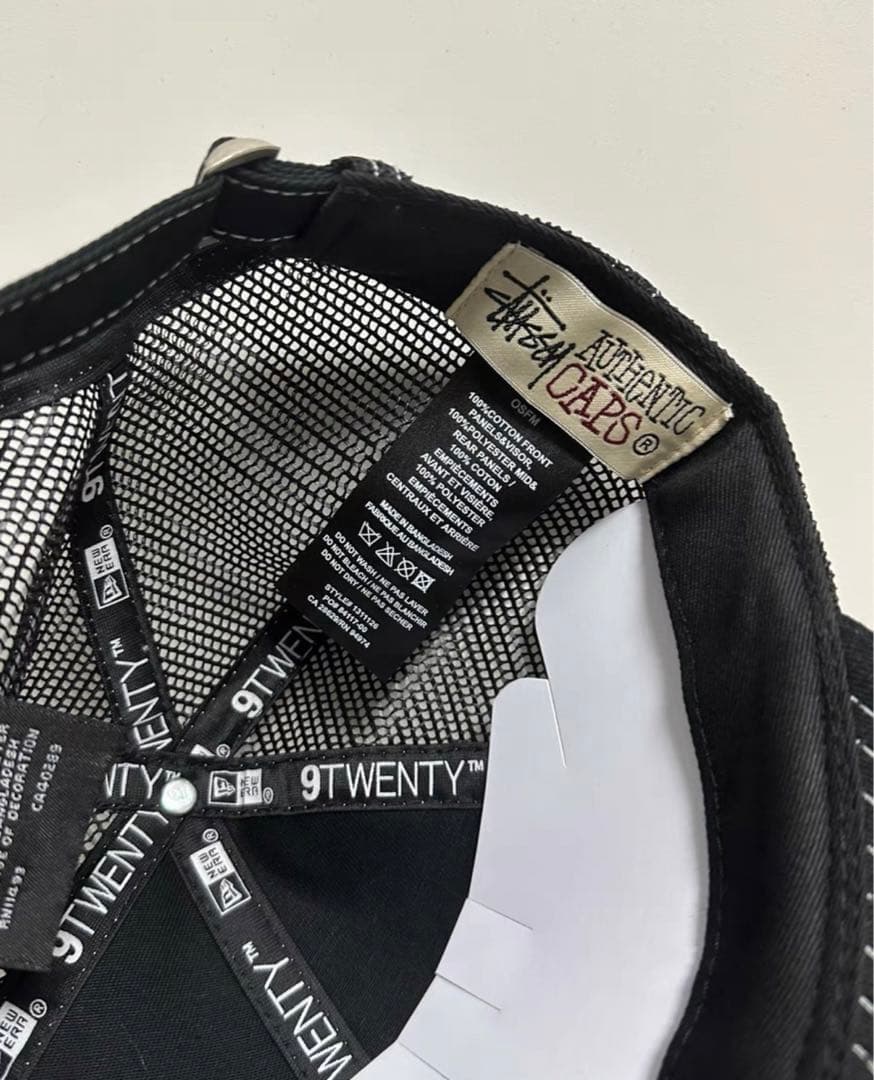 Stussy 9TWENTY ブラックキャップ