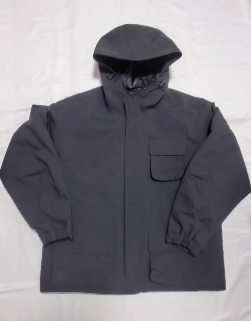 GU ENGINEERED GARMENTS パデッドシェルパーカ ネイビー