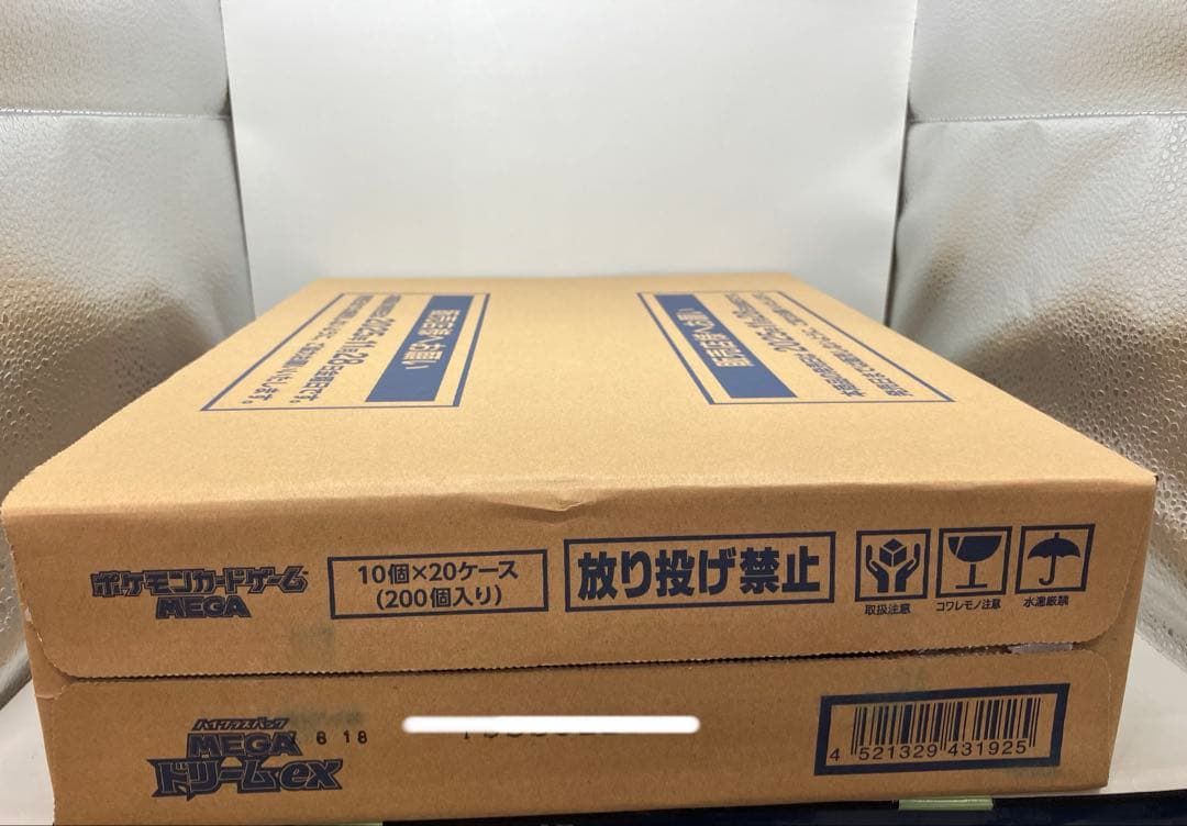 ● T 未開封　ポケカ　MEGAドリームex 1カートン　N5651
