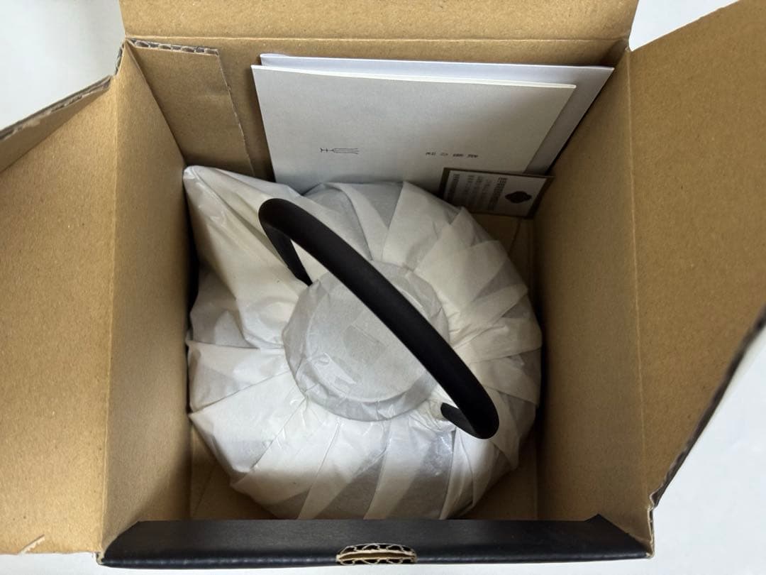 【新品未使用】鉄瓶 南部鉄器 空間鋳造 Sayu 小 400ml（満水0.5L）