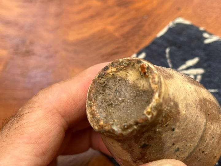 古唐津　立ぐい呑