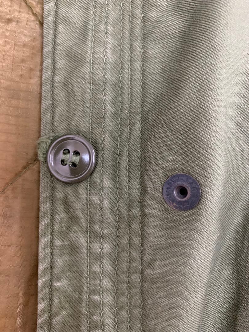 米軍実物　M-51 フィールドジャケットcrownジッパー S-S アメリカ軍