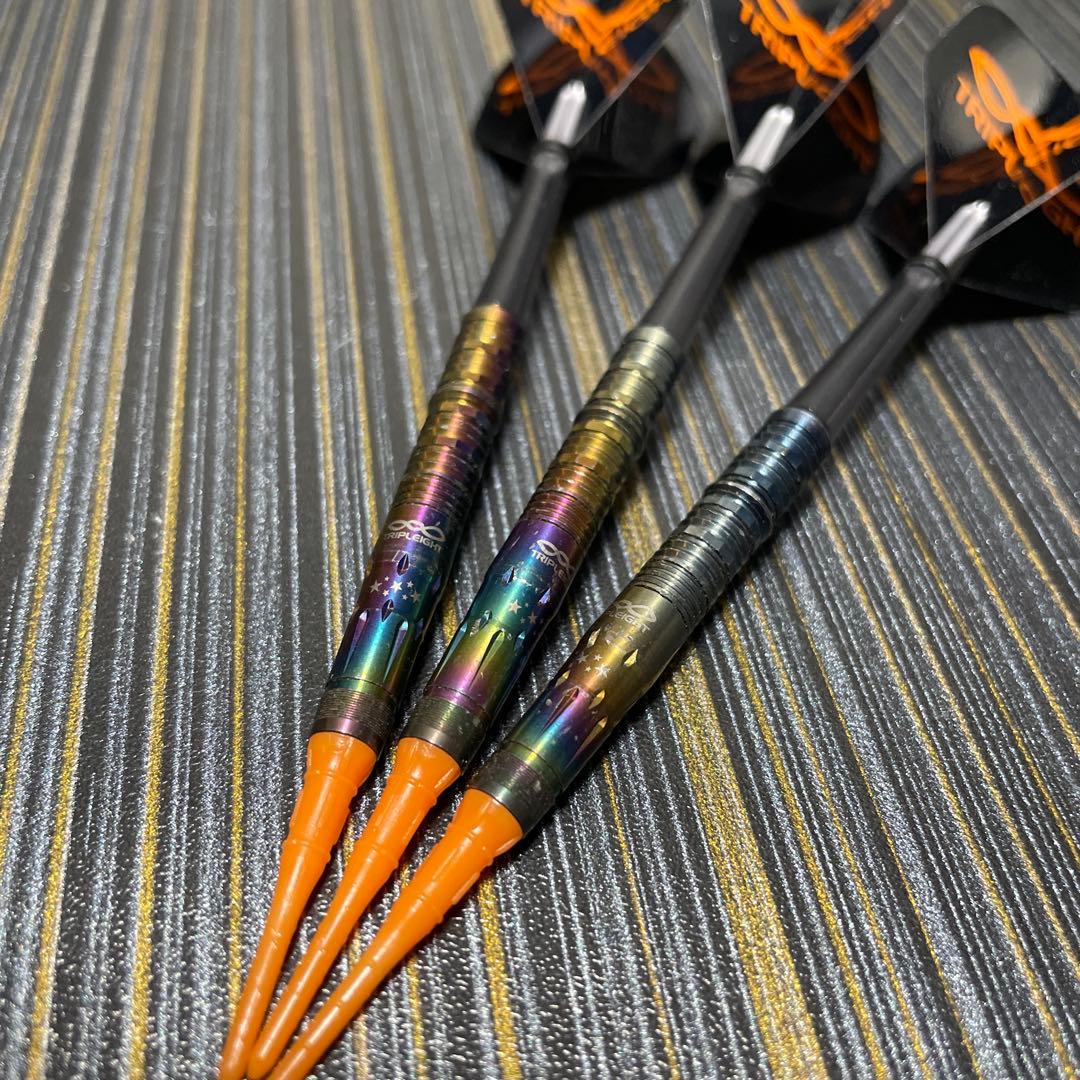 定価14800円 ソフトダーツ エフォール3 レインボー 21.5g