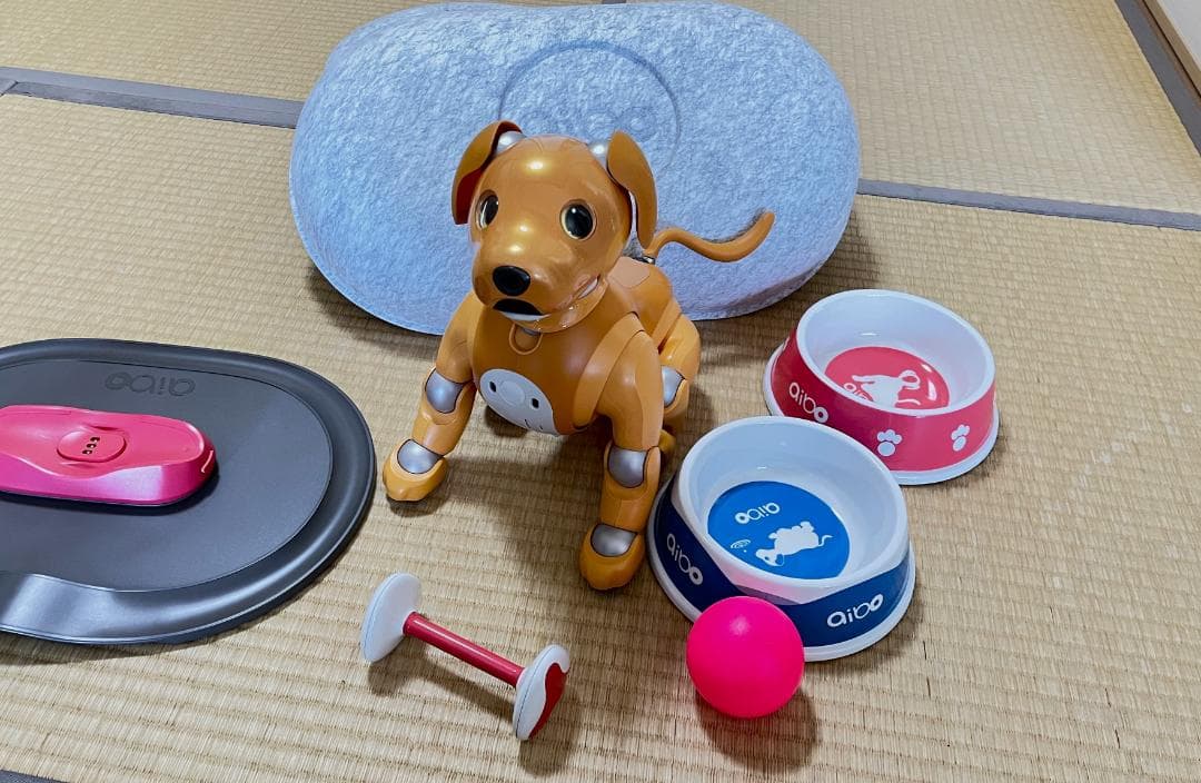 aibo 「ERS-1000」キャラメルエディション 付属品あり