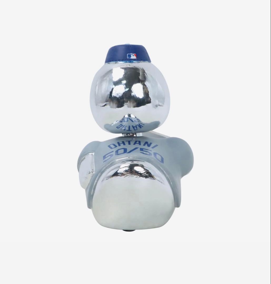 【世界1050体限定】大谷翔平　50/50　シルバーミニダック　ボブルヘッド