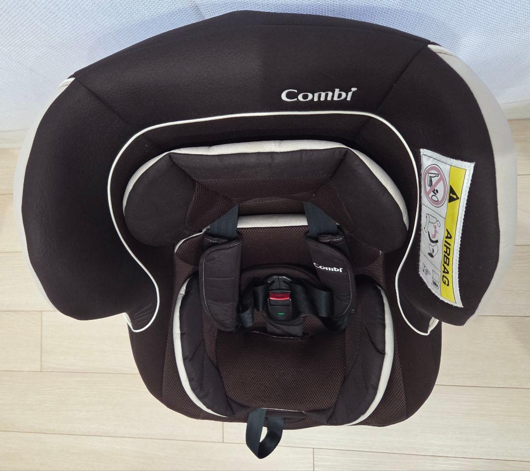 チャイルドシート ネルーム lite EF ダークブラウン コンビ