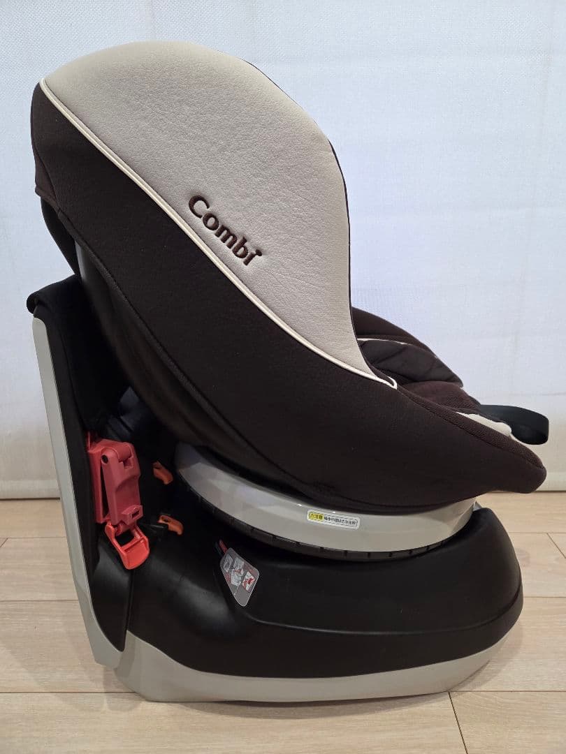 チャイルドシート ネルーム lite EF ダークブラウン コンビ