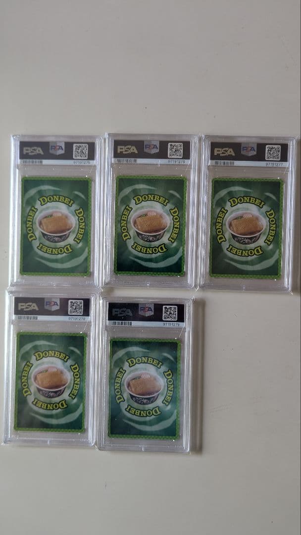 最終金額　どん兵衛　オリジナルカード　さいとうなおき先生書き下ろし　5連番