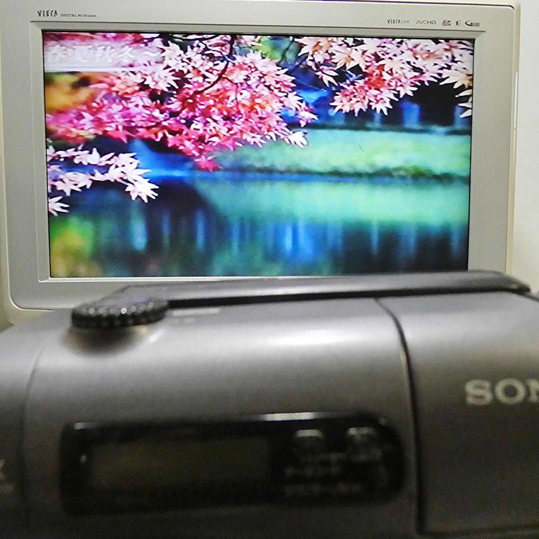 動作良好 VideoHi8 ソニーCCD-TR3　8ミリビデオ　DVD化に最適
