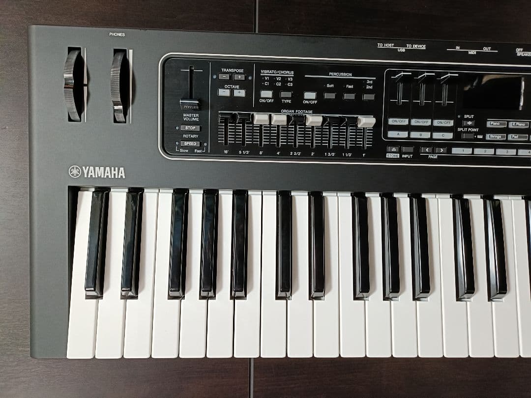 Yamaha CK61 ステージキーボード 純正ソフトケース付 中古美品