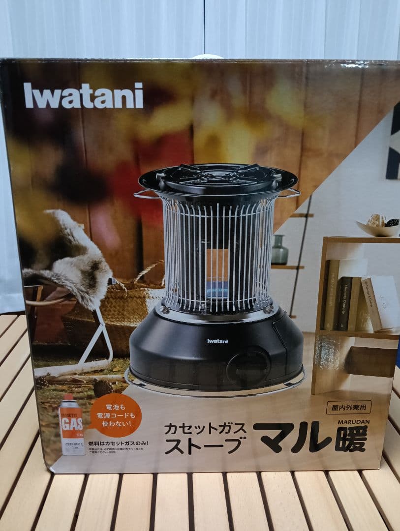 Iwatani カセットガスストーブ マル暖