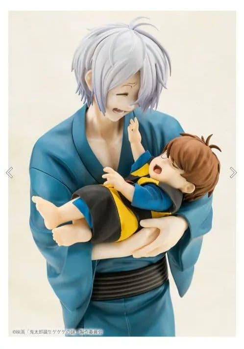 コトブキヤ 鬼太郎の父＆赤子鬼太郎 フィギュア