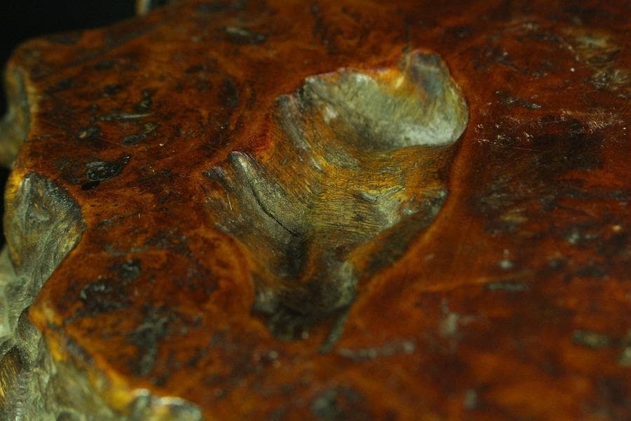 自然木 葡萄木 敷き板 時代物(K-A716)