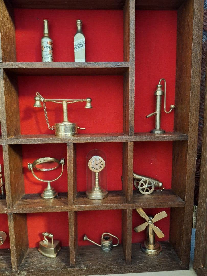 ミニチュアアンティークコレクションボックスドールハウス