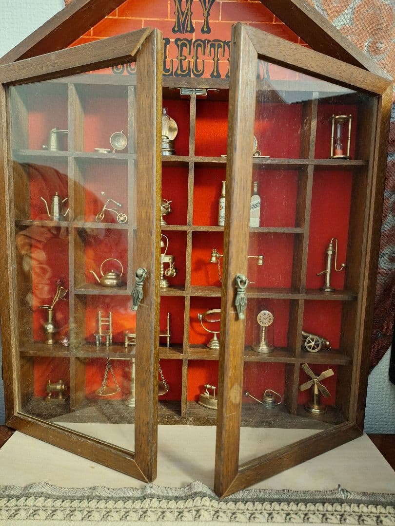 ミニチュアアンティークコレクションボックスドールハウス