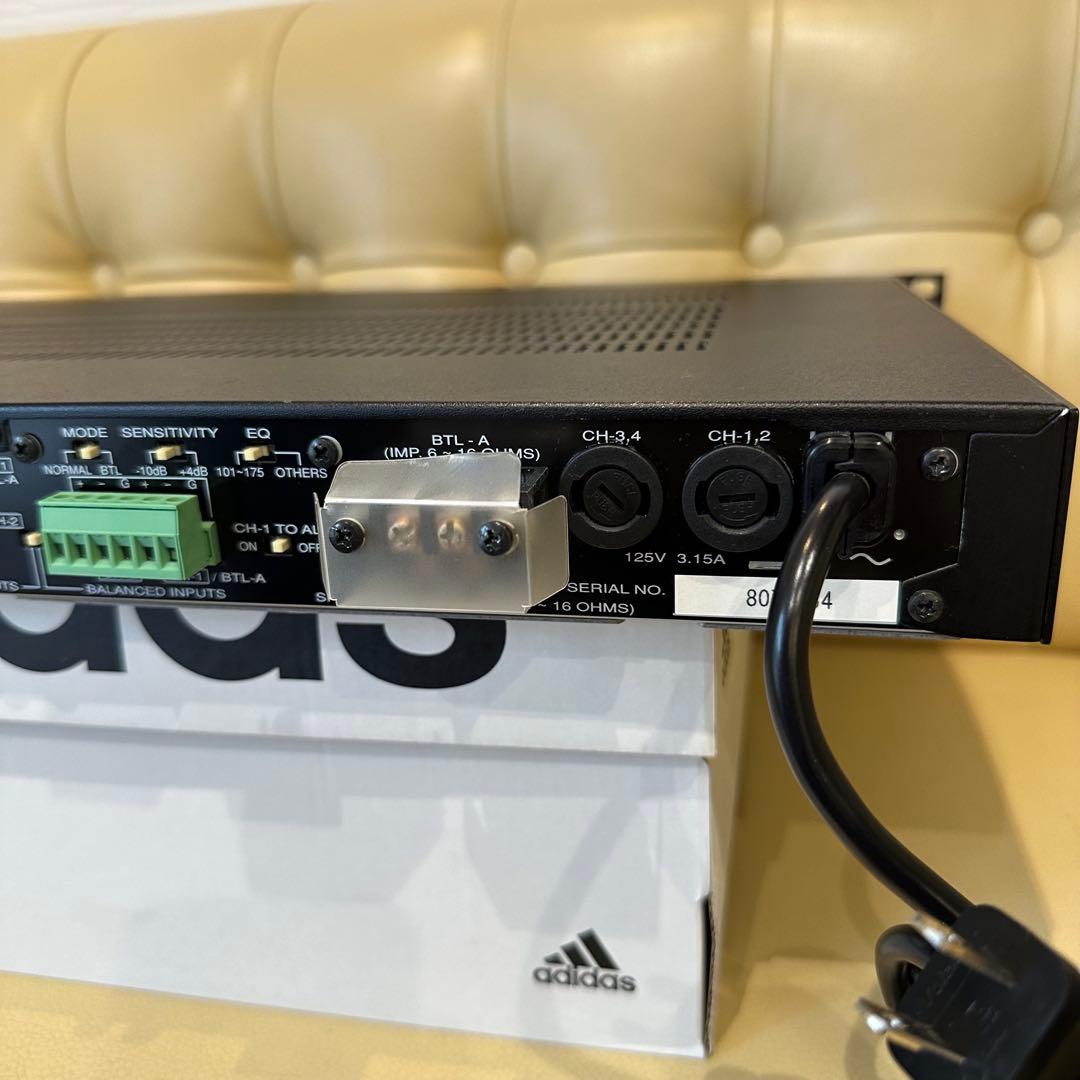 BOSE　ボーズ　プロフェッショナル　パワーアンプ　1200VI 4ch業務用