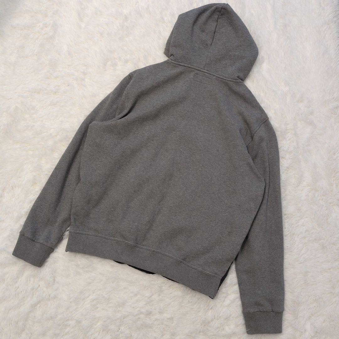 DIESEL ディーゼル 異素材切替 中綿 パーカー ジャケット フード付き