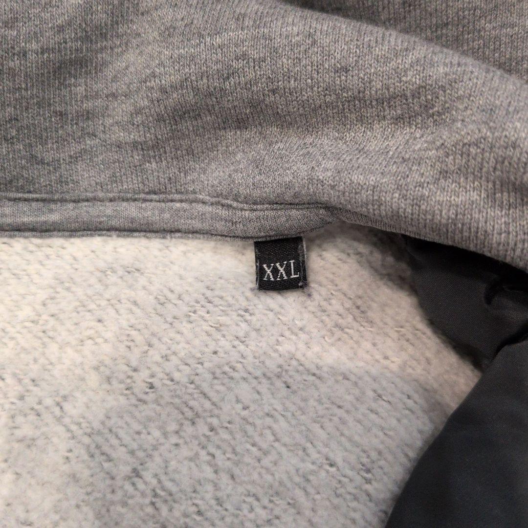 DIESEL ディーゼル 異素材切替 中綿 パーカー ジャケット フード付き