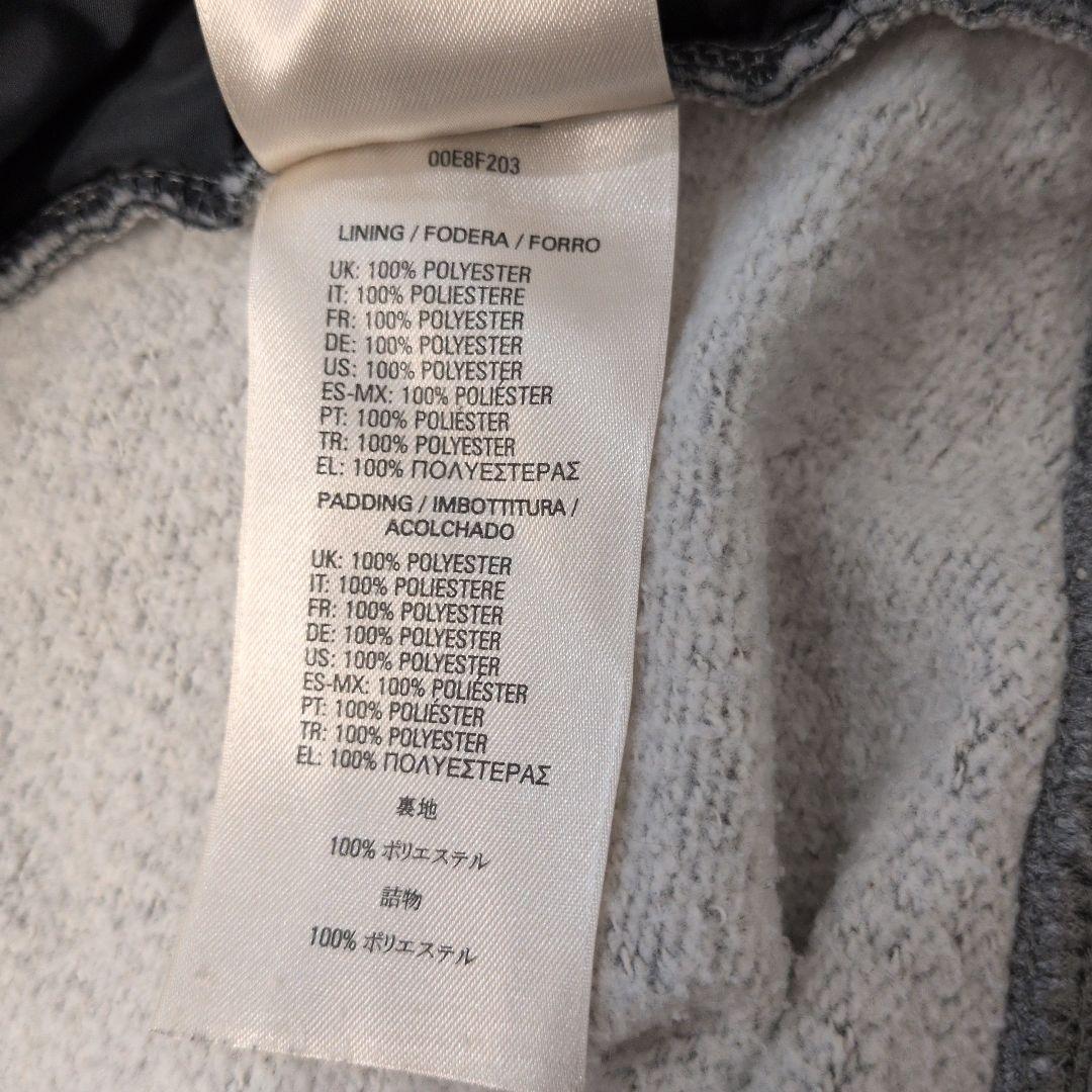 DIESEL ディーゼル 異素材切替 中綿 パーカー ジャケット フード付き