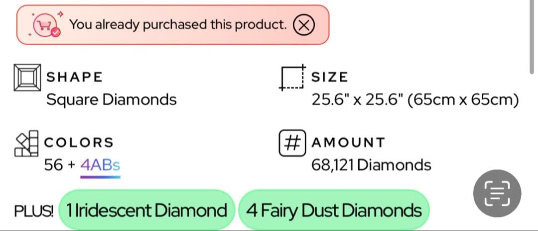 ダイヤモンドアートクラブ　Mesmerizing Secret