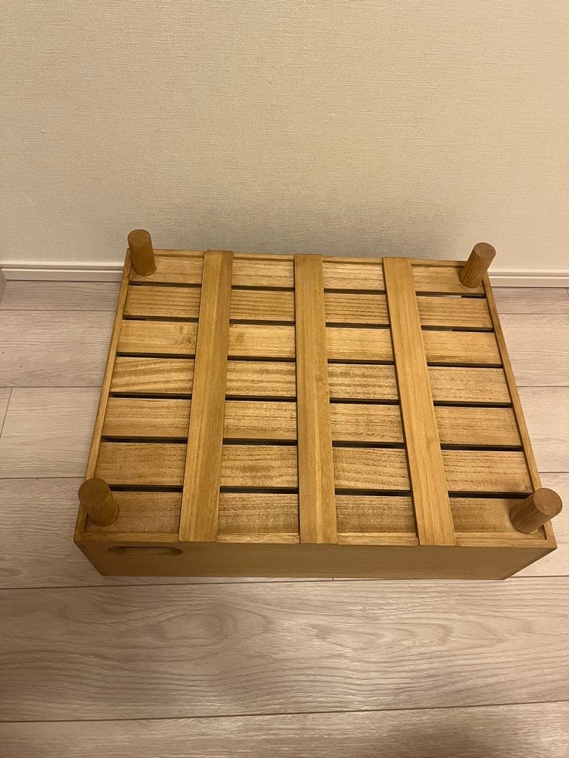 オルネコ　桐のベッド　クッション付