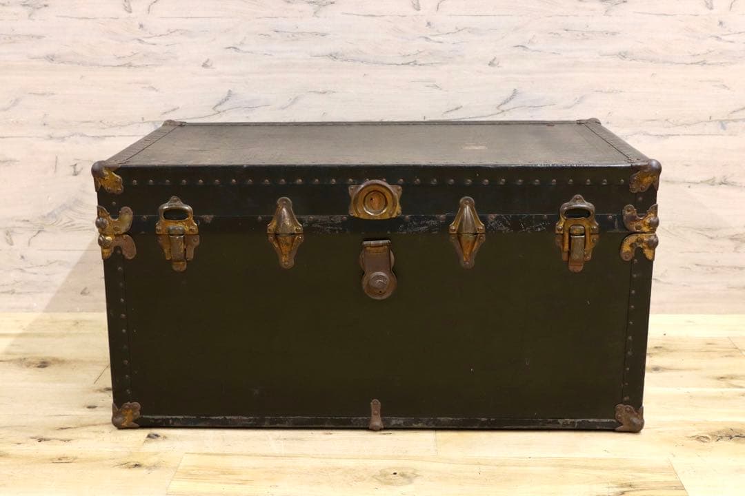 GMHK332B○アンティーク ヴィンテージ トランク BOX