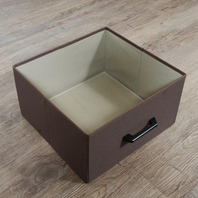 アウトレット　ハンガーラック　チェスト　7段 キャスター付き ブラウン