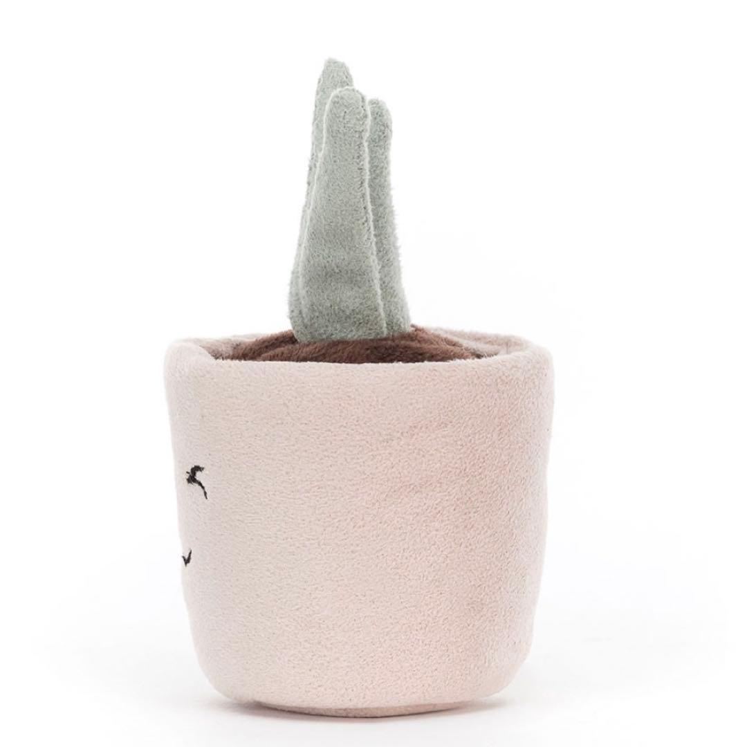 廃盤　新品タグ付き　ジェリーキャット　植物　観葉植物　鉢植え　ポット　芽　笑顔