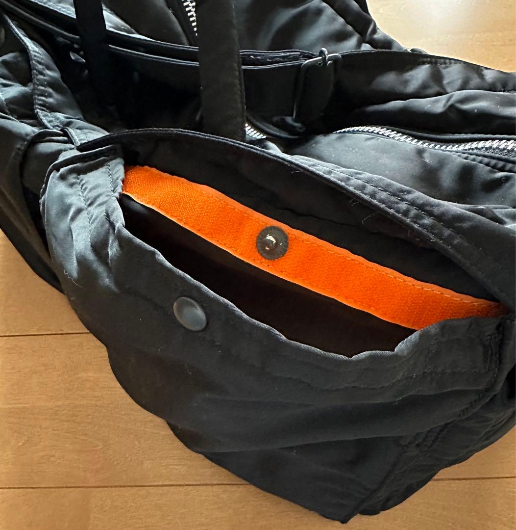 【希少】PORTER TANKER ダッフルバッグ ブラック Lサイズ 廃盤レア