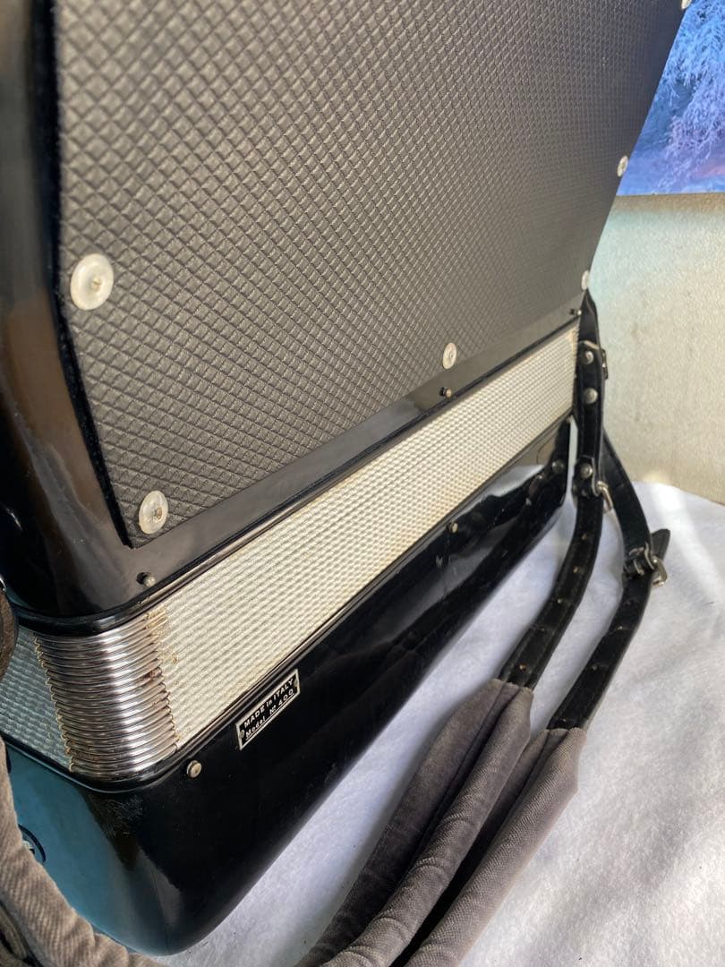 庭*修様 EXCELSIOR アコーディオン41鍵120B hz 443定評のグ