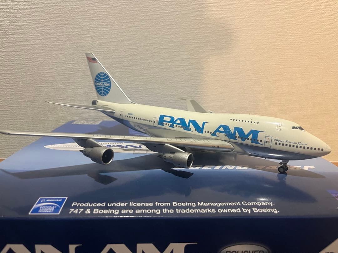 1/200 inflight PAN AM B747SP パンナム