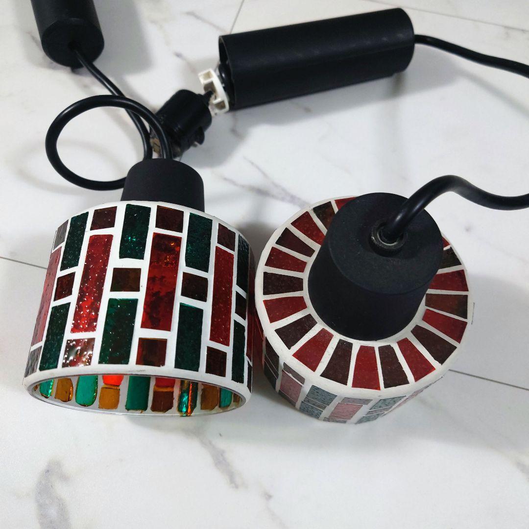 ODELIC オーデリック　天井照明 モザイクガラス ペンダントライト ランプ