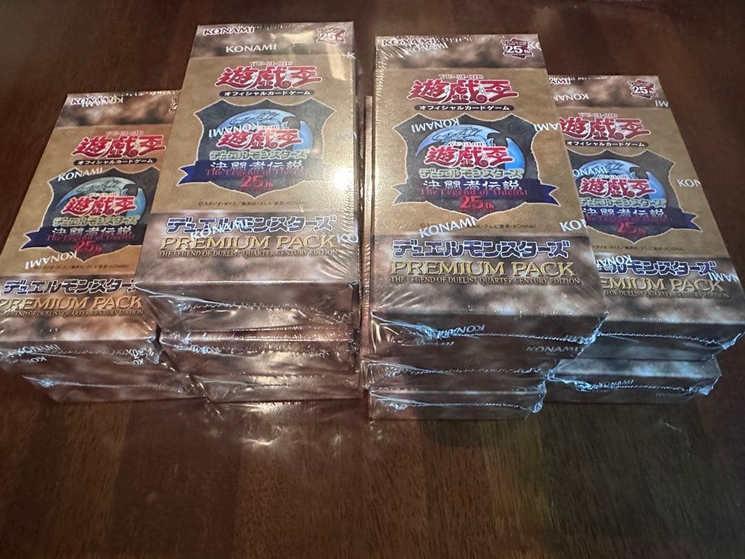 遊戯王　東京ドーム　プレミアムパック　未開封　シュリンク付　10BOX