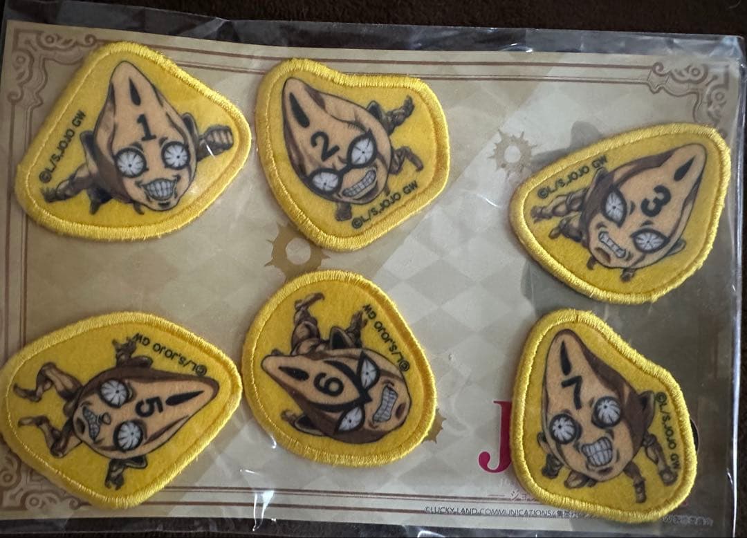 JOJO S・Pワッペンセット