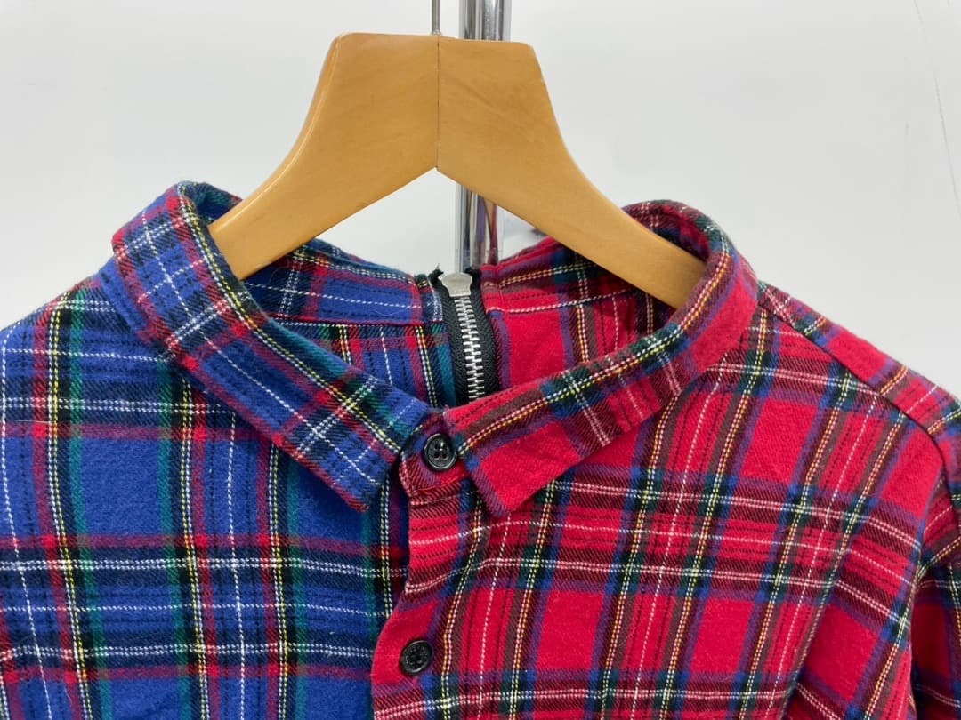 LiSA着用　ROY reflect overjoy 赤青バックジップシャツ