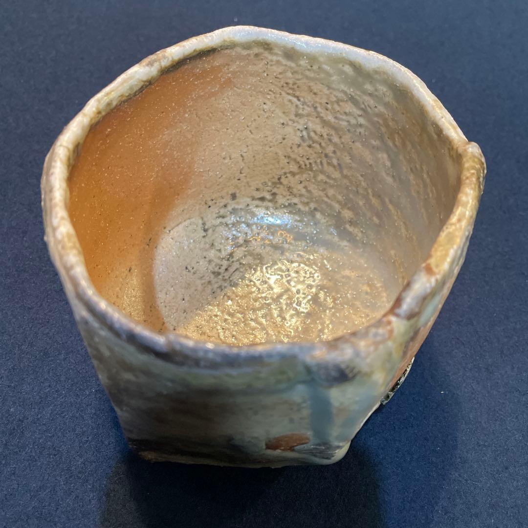 【谷本 洋】氏の作品『伊賀茶碗』です。共箱 共布 茶道具 茶碗※本物保証