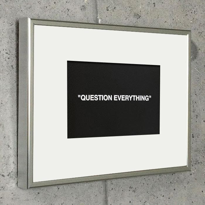 限定マット額装品ヴァージル・アブロー/Virgil Abloh Speech09