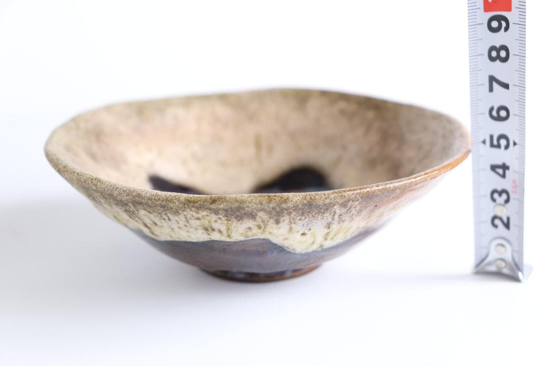 茶道具 大樋長阿弥 平茶碗 夏 共箱