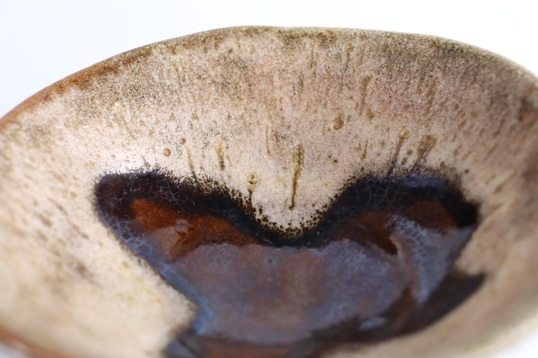 茶道具 大樋長阿弥 平茶碗 夏 共箱