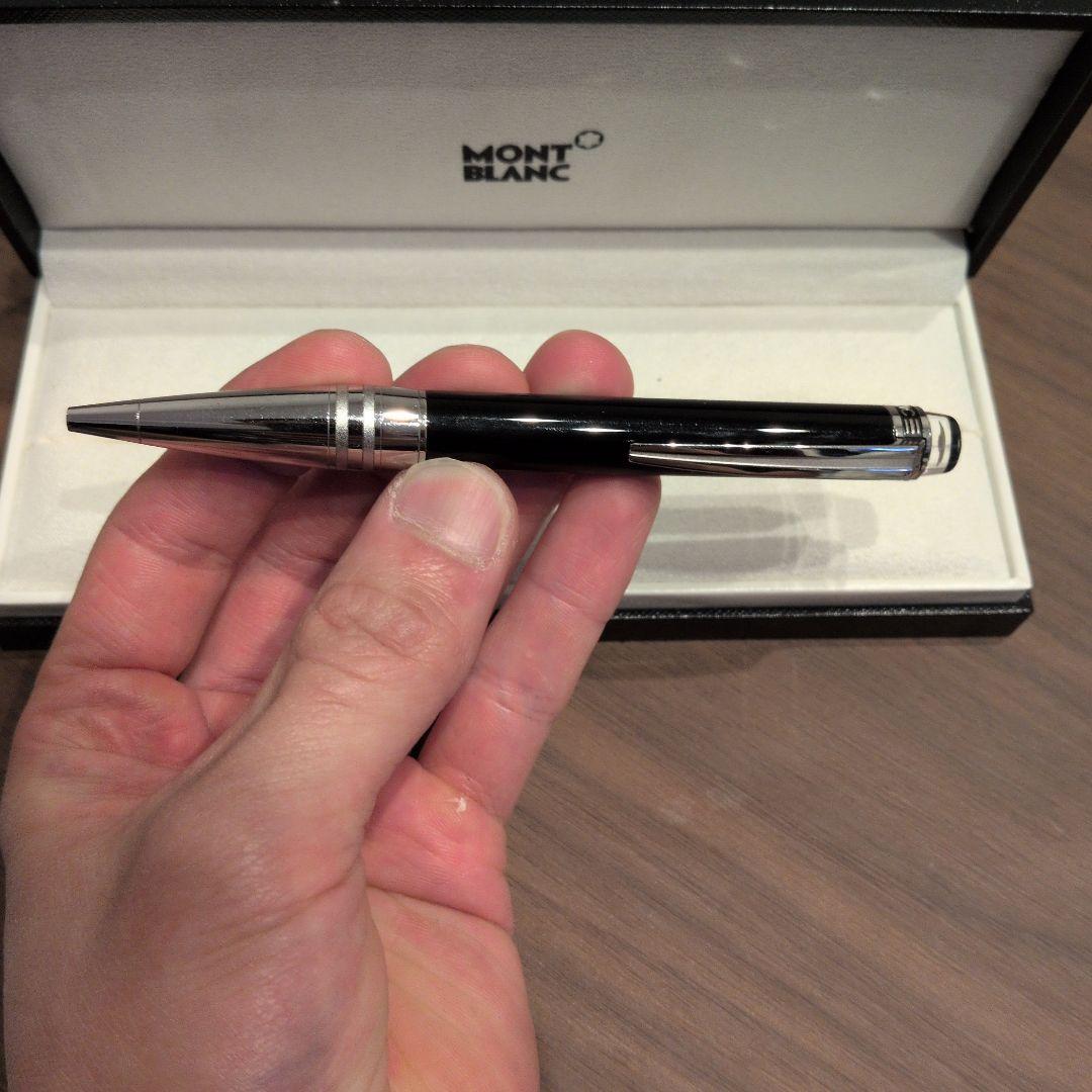 MONT BLANC 黒 メタルボールペン 本体　モンブラン