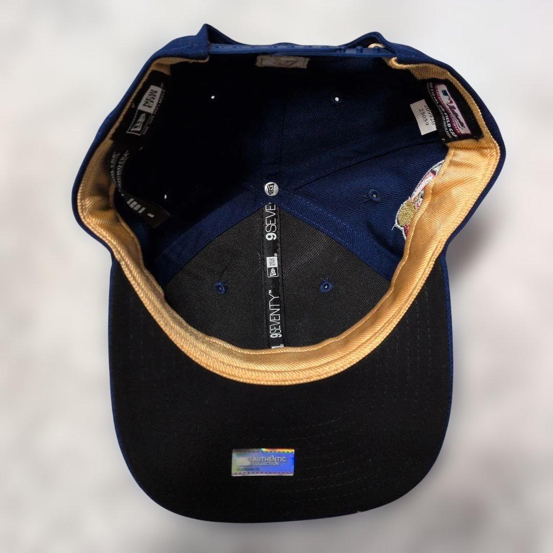 【美品】NEWERA 9SEVENTY ドジャースキャップゴールドコレクション