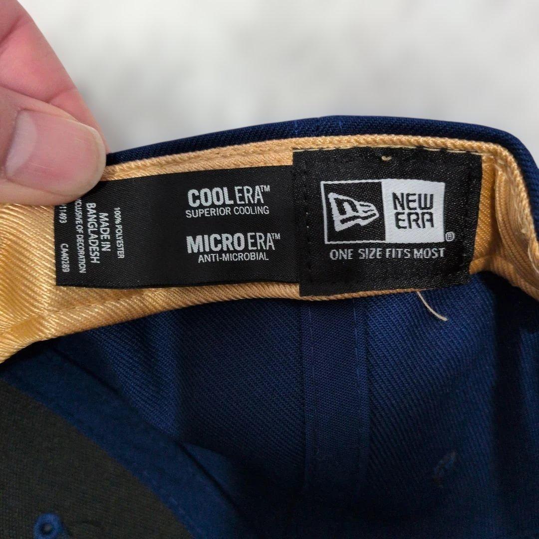 【美品】NEWERA 9SEVENTY ドジャースキャップゴールドコレクション