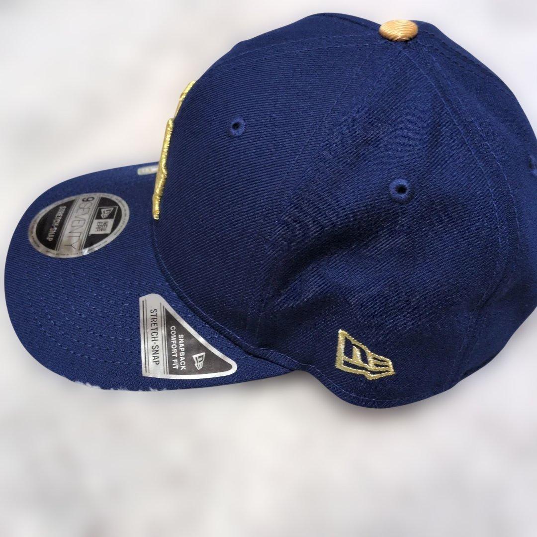 【美品】NEWERA 9SEVENTY ドジャースキャップゴールドコレクション