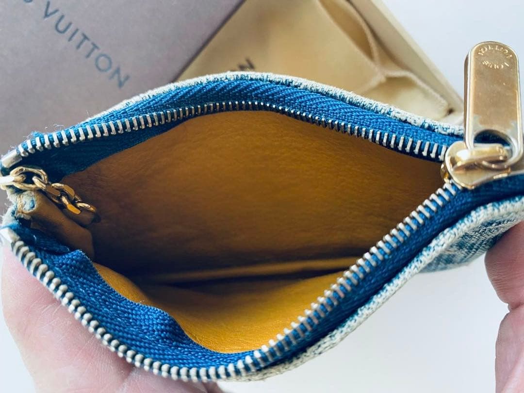 ルイ ヴィトン LOUIS VUITTON デニム　ケース