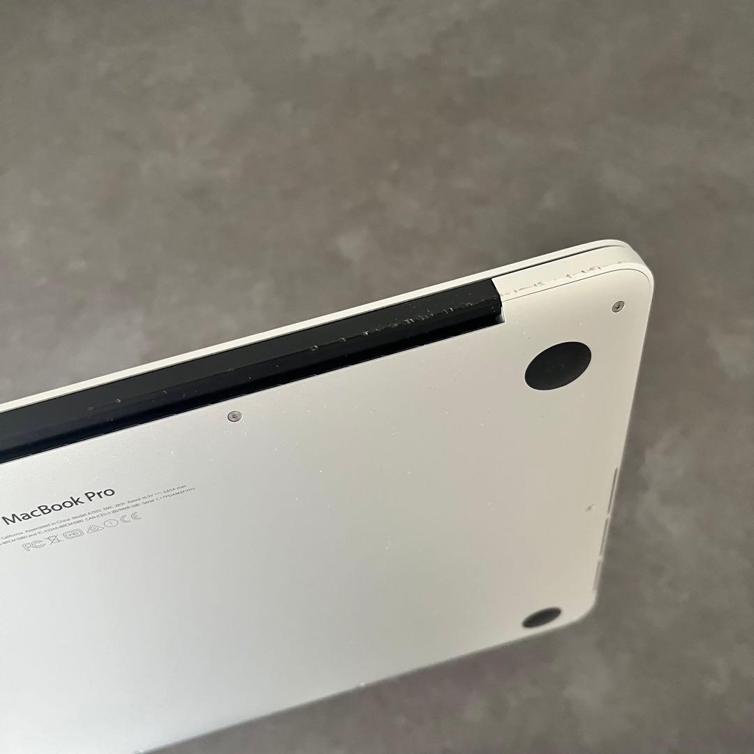 ※一応ジャンク扱い MacBook Pro 13インチ Retina