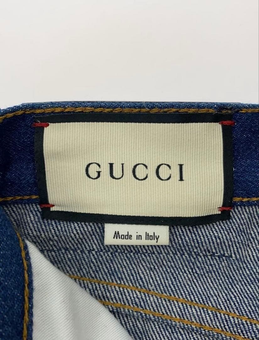 GUCCI キッズ ブーツカットデニムパンツ 624217 サイズ150（20）